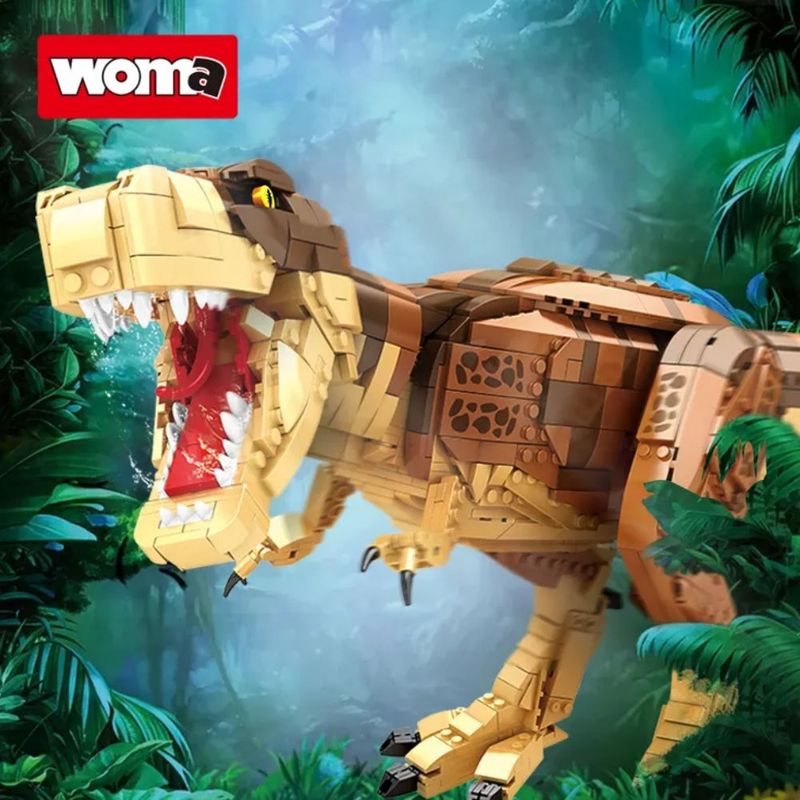 Armable Dinosaurio T- Rex Woma Figuras Armables