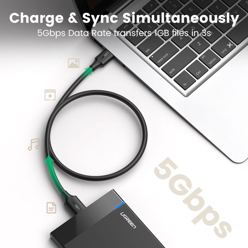 Cable-De-Datos-3.0-M-M-Hdd-Externo-Usb-A-Micro-B-50Cm-NegroUGREEN-Us130-Adaptadores-y-Cables