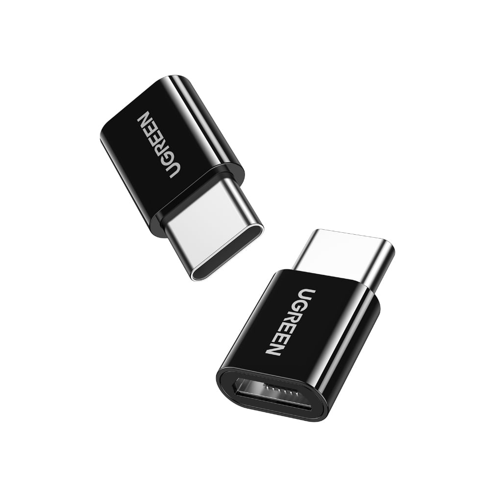 UGREEN ADAPTADOR MICRO-USB/USB-C H/M DATA+POWER NEGRO US157