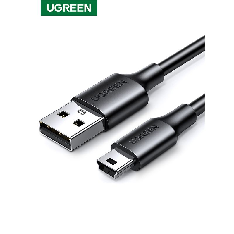 Cable-2.0-5Pin-Mini-Usb-Usb-A-M-M-2M-NegroUGREEN-Us132-Cables-y-Adaptadores