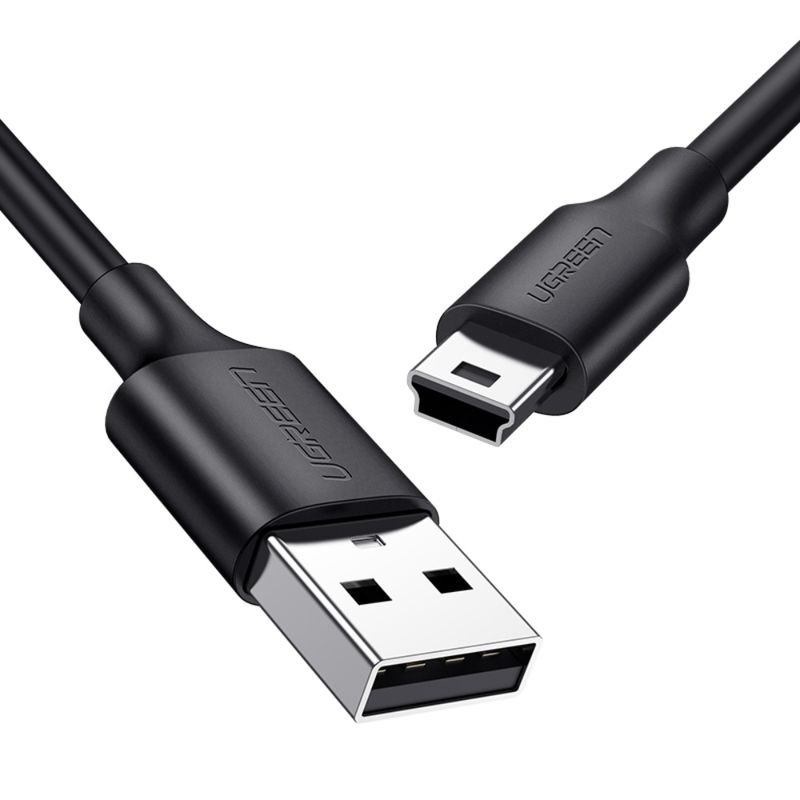 Cable-2.0-5Pin-Mini-Usb-Usb-A-M-M-2M-NegroUGREEN-Us132-Cables-y-Adaptadores