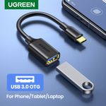 Adaptador-Otg-3.1-Usb-C-Usb-A-M-H-15Cm-NegroUGREEN-Us154-Cables-y-Adaptadores
