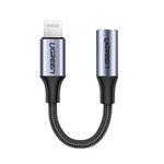 Adaptador-De-Audio-Lightning-Jack-3.5Mm-Estereo-Mfi-Certified-NegroUGREEN-Us211-Cables-y-Adaptadores
