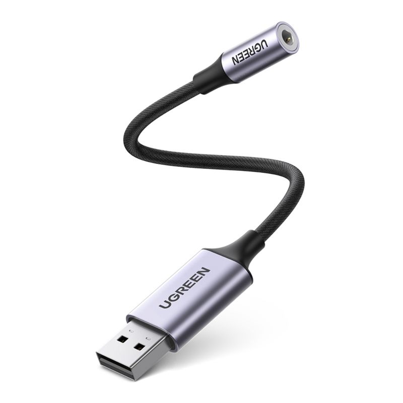 Tarjeta-De-Audio-Externa-Usb-A--1-Jack-3.5Mm-4-Polos-M-H--Audio-Estereo---Mic-UGREEN-Cm477-Cables-Adaptadores-y-Hub