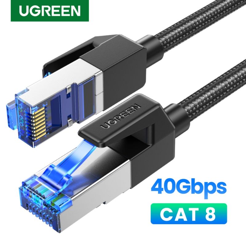 Cable-De-Red-10M-Cat8-F-Ftp--40Gbps--Trenzado-NegroUGREEN-Nw153-Cables-de-Red