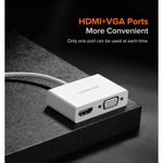 Convertidor-De-Video-Usb-C-M----Hdmi-1.4B-3D-4K-30Hz-H---Vga-H-1920X1200P-60Hz-BlancoUGREEN-Mm123-Cables-Adaptadores-y-Hub
