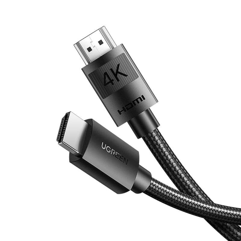 Cable Hdmi 1.4 4K/30Hz M/M 10M Blindado NegroUGREEN Hd119 Hdmi