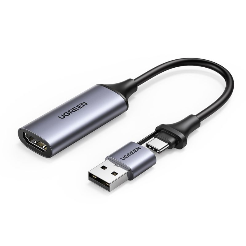 Capturadora-De-Video-Hdmi-4K-60Hz---Usb-C---Adaptador-Usb-A-1080P-30HzUGREEN-Cm489-Cables-Adaptadores-y-Hub