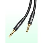 Cable-Audio-Auxiliar-Jack-3.5Mm-M-M-Trenzado-1M-NegroUGREEN-Av112-Cables-Adaptadores-y-Conectores