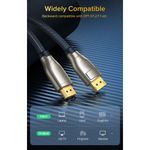 Cable Displayport 1.4 M/M 2M (8K/60Hz) BlindadoUGREEN Dp112 Displayport y Thunderbolt