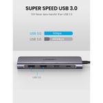 Multipuerto-Usb-C----1Hdmi-4K-30Hz---2Usb-3.0---Sd-Microsd---Inusb-C-Pd-UGREEN-Cm195-Cables-Adaptadores-y-Hub