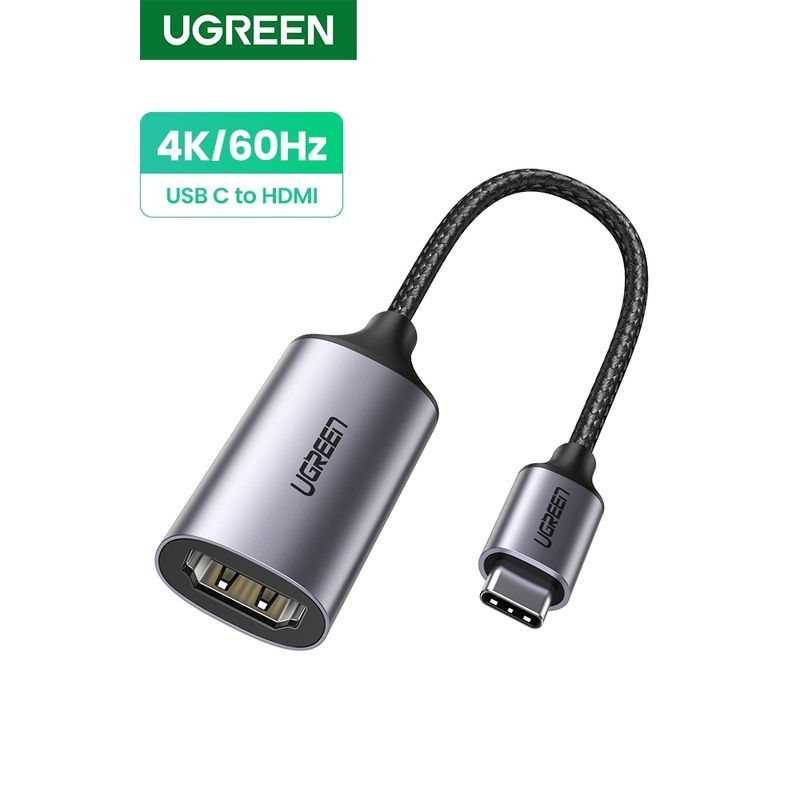 Cable-Adaptador-Video-Usb-C---Hdmi-4K-60Hz-M-H-10CmUGREEN-Cm297-Cables-Adaptadores-y-Hub