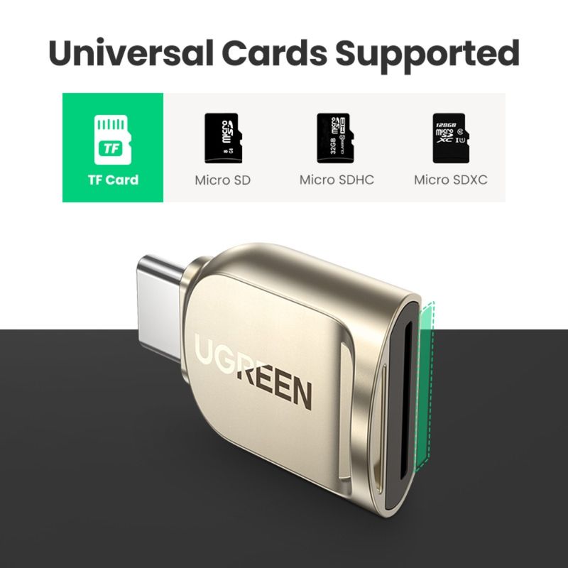 Lector-Tarjeta-Microusb-Usb-C-3.1-GoldenUGREEN-Cm331-Cables-y-Adaptadores