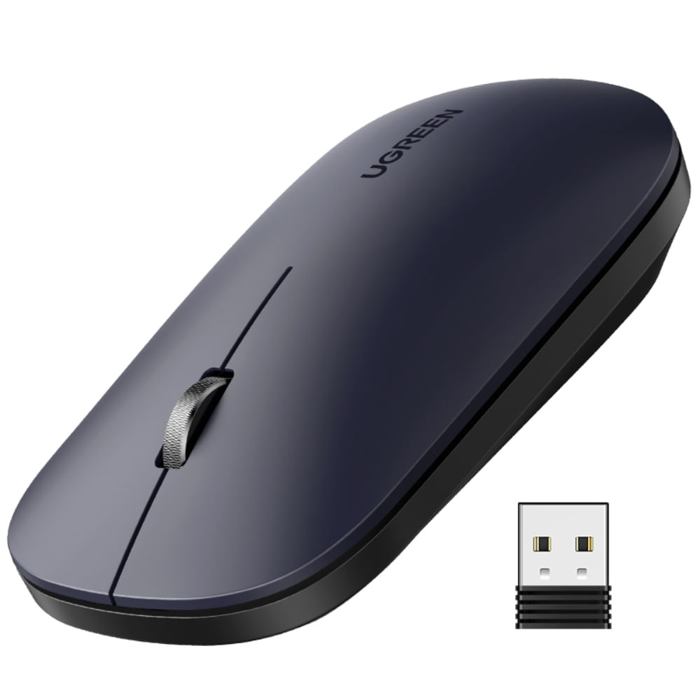UGREEN MOUSE INALAMBRICO ULTRA-SLIM GRIS OSCURO MU001