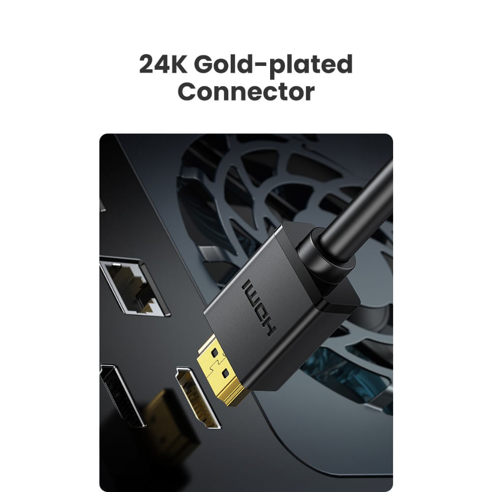 UGREEN CABLE HDMI+IC 1.4 4K/30HZ M/M 20M NEGRO HD104