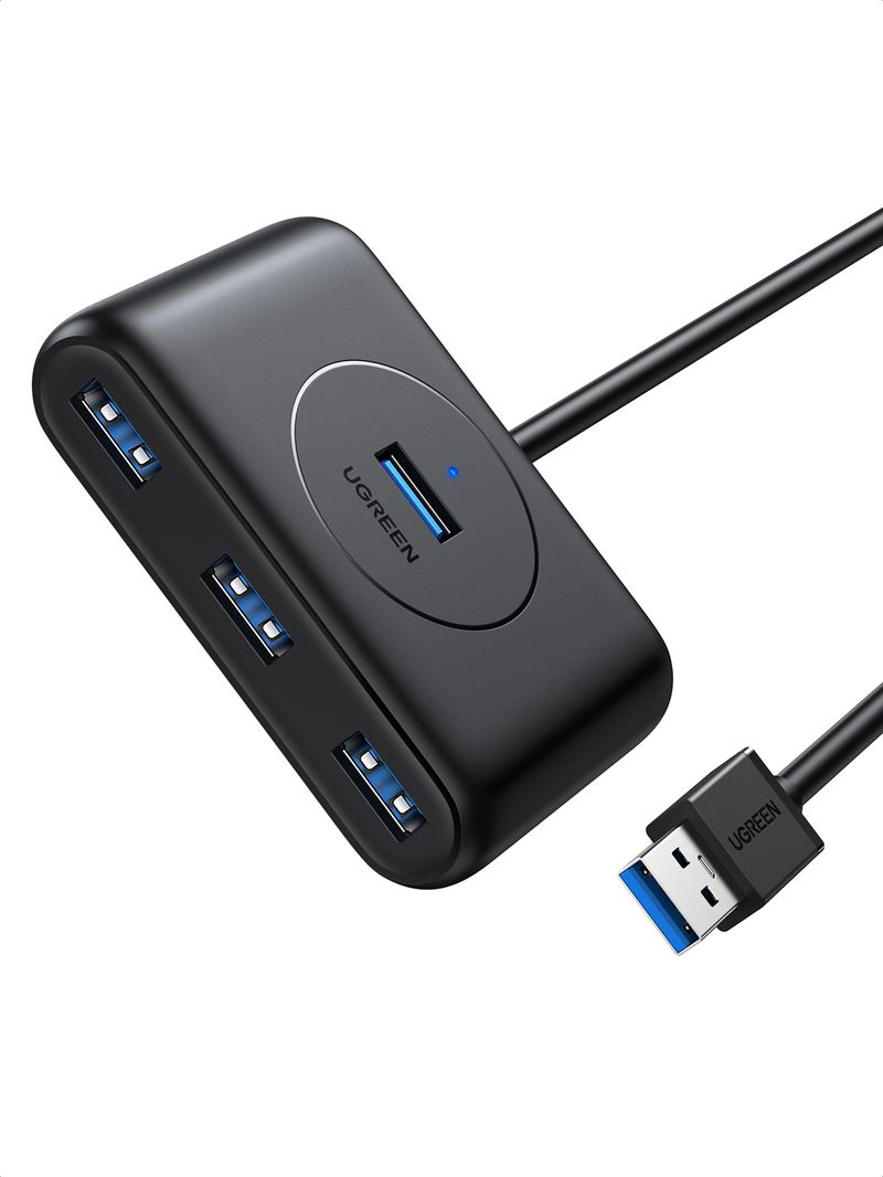 Hub-Usb-A-3.0----3Usb-A-3.0--Cable-50Cm-NegroUGREEN-Cr113-Cables-Adaptadores-y-Hub