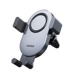 Soporte De Celular Para Automovil Con Auto-Ajuste + Carga Inalambrica 15W MaxUGREEN Cd256 Soportes y Aros de Luz