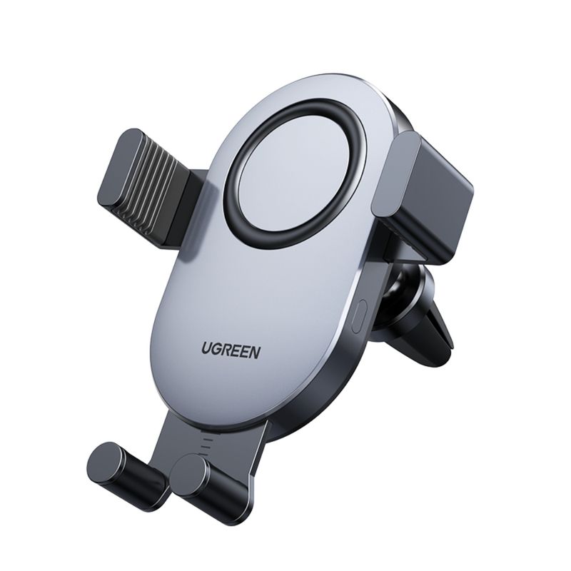 Soporte De Celular Para Automovil Con Auto-Ajuste + Carga Inalambrica 15W MaxUGREEN Cd256 Soportes y Aros de Luz