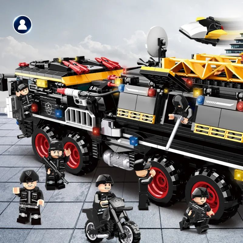 Armable Vehiculo Swat Woma (C) Figuras Armables