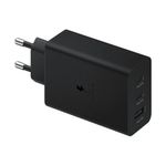 Cargador-Super-Rapido-Trio-65W---2-Usb-C---Usb-A-Sin-Cable---Ep-T6530Nbegch-Negro-Cargadores-Notebooks