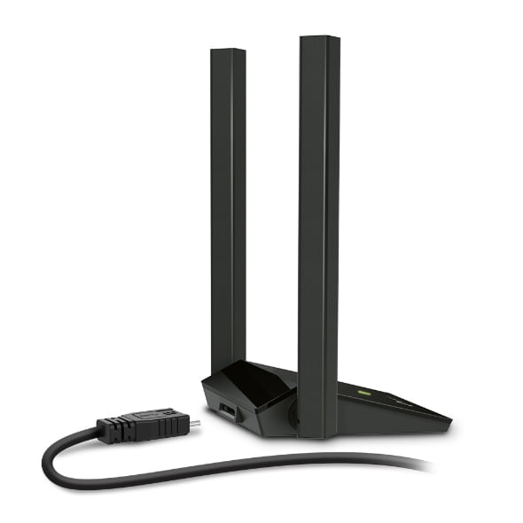 Adaptador Wifi Inalambrico Mu-Mimo Doble Banda 1300Mbps 2 Antenas Tp-Link Archer T4U Plus Adaptadores Ethernet y Wifi