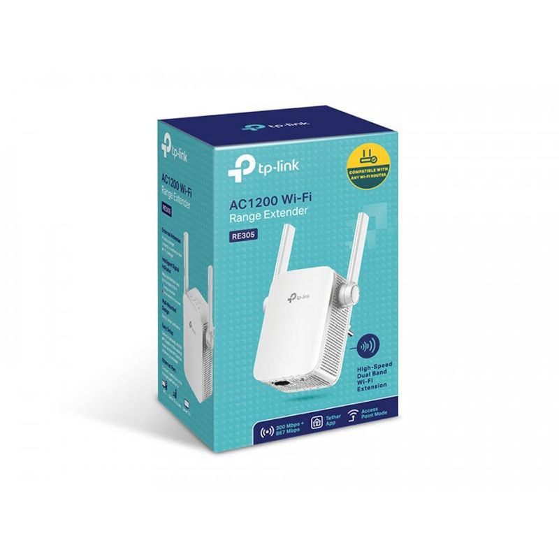 Extensor Wifi 1200Mbps Dual Band Tplink Extensores de Cobertura