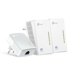 Kit 1X2 Powerline Extensor De Cobertura Wi-Fi Av500 Tp-Link Tl-Wpa4220 Tkit Extensores de Cobertura
