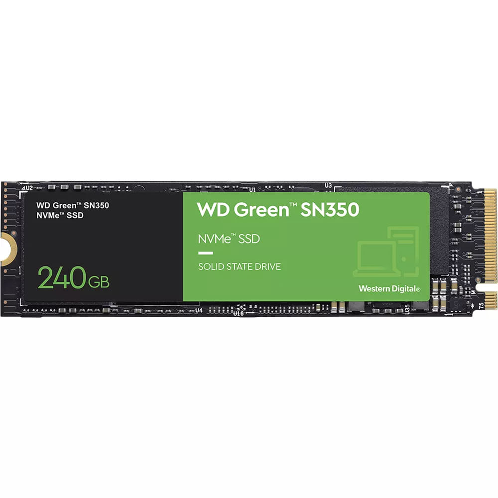 WESTERN DIGITAL DISCO DURO 240GB M.2 NVME SN350 GREEN WESTERN DIGITAL