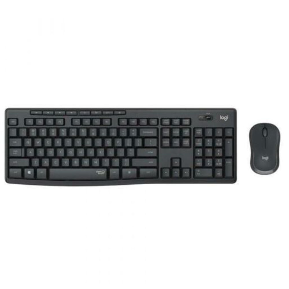 LOGITECH COMBO TECLADO+MOUSE SILENT INALAMBRICO USB MK295 NEGRO