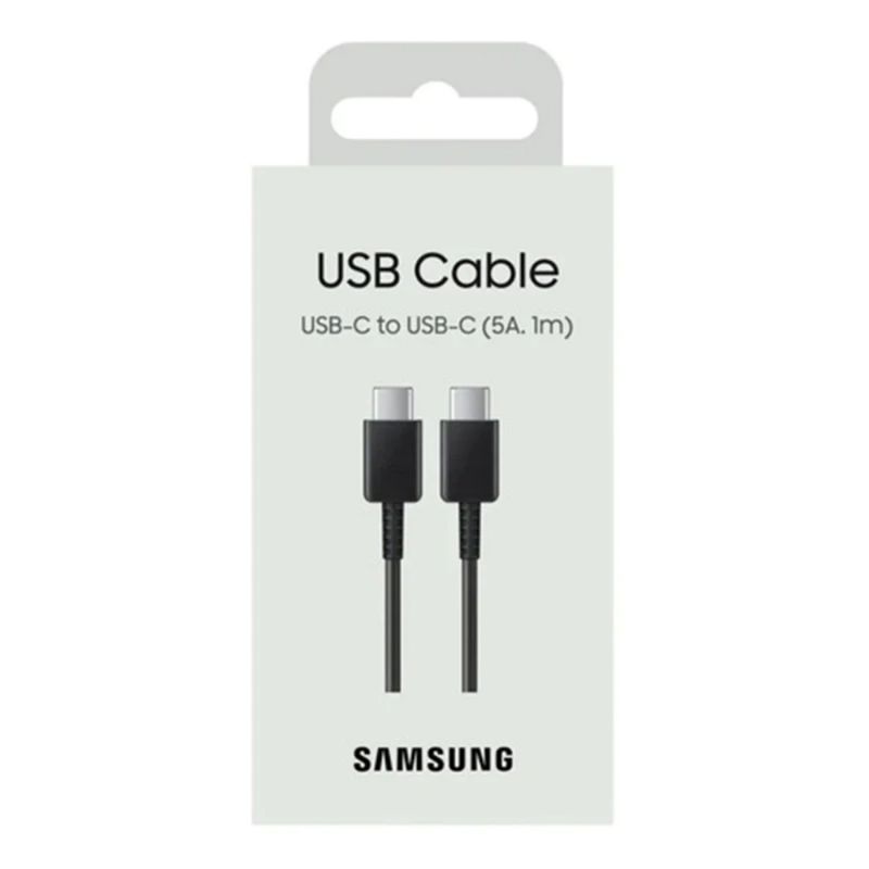 Cable-Usb-C---Usb-C-Samsung-100W-Max-5A-1Mt-Cables-y-Adaptadores