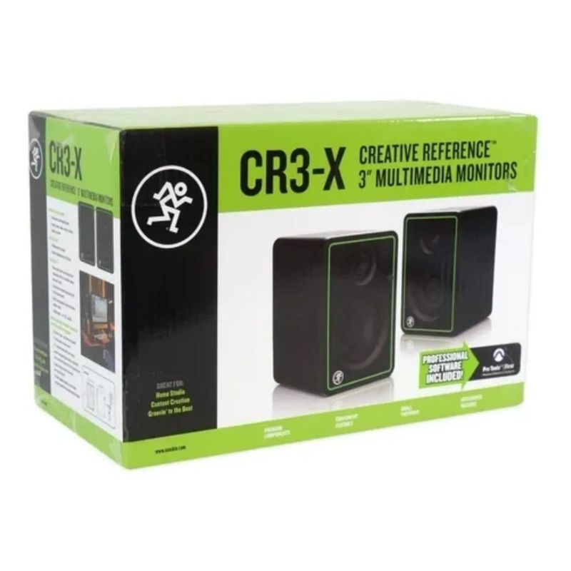 Cr3-X Monitor De Estudio Activo (Par) Mackie Amplificadores y Procesadores