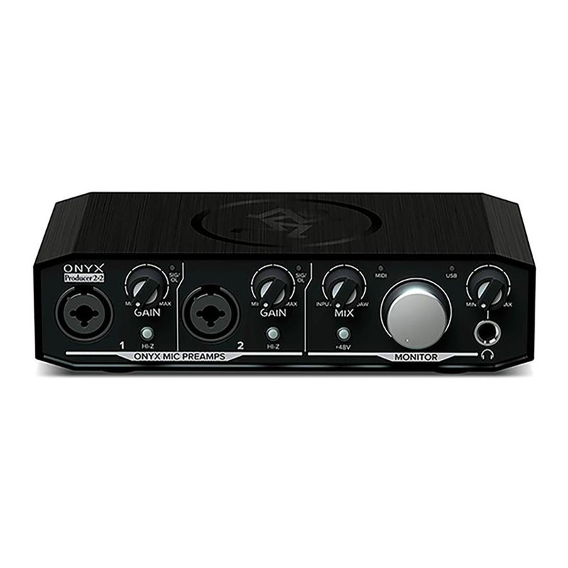Onyx Producer 2X2 Interfaz De Audio 2X2 Midi Mackie Amplificadores y Procesadores