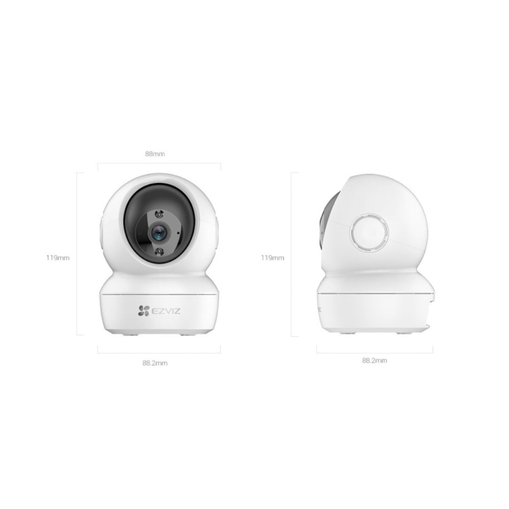 EZVIZ CAMARA IP WIFI H6C 2MP IR10M CS-H6C-E101-1G2 CC1010