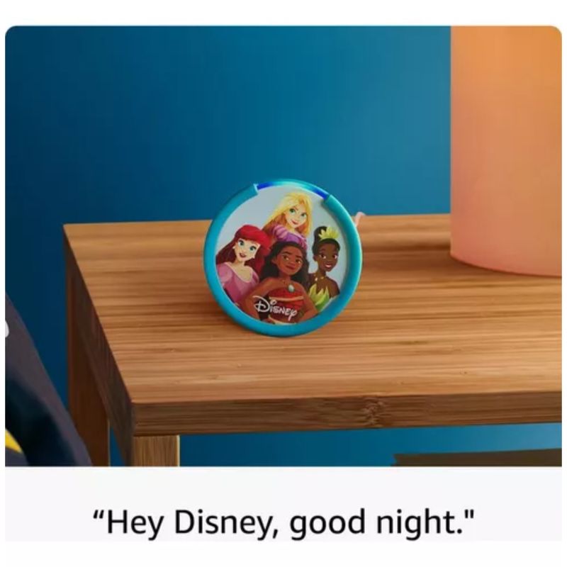 AMAZON ECHO POP KIDS PARLANTE DISNEY PRINCES