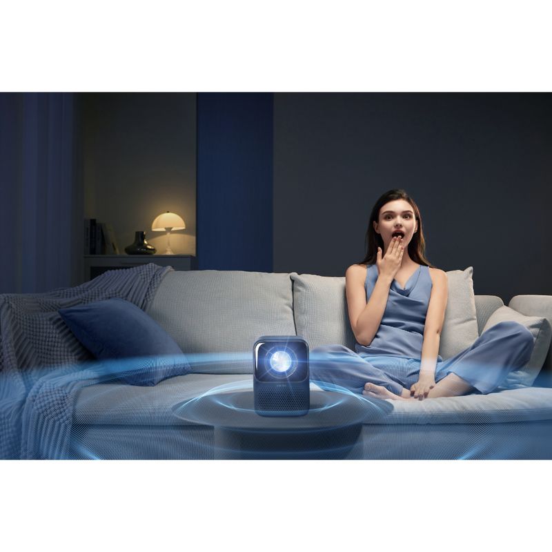 WANBO PROYECTOR NEW T2 MAX DARK BLUE LED/LCD / 450 ANSI / BT / WIFI