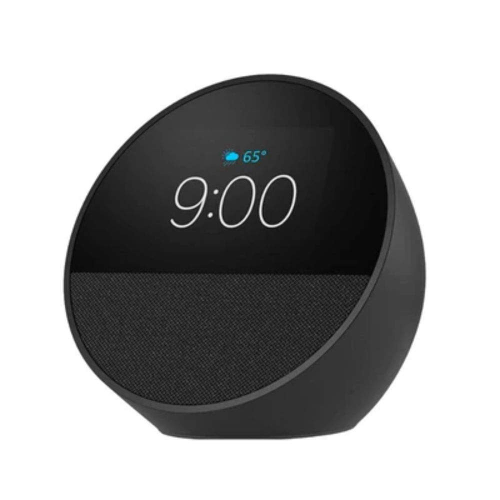 AMAZON ALEXA ECHO SPOT 2024 RELEASE SMART ALARM CLOCK VIBRANT SOUND