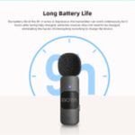 BOYA BY-V2 MICROFONO INALAMBRICO DOBLE ULTRA COMPACTO Y PORTABLE 2.4GHZ CONECTOR LIGHTNING