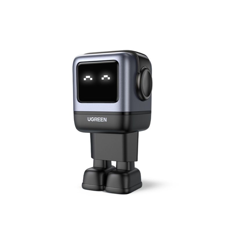 UGREEN-ROBOT-GAN-TECH-CARGADOR-65W-1-USB-A---2-USB-C-GRIS-CD361