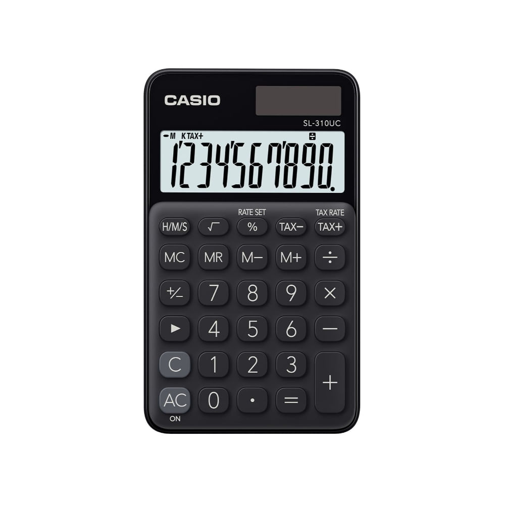 CASIO CALCULADORA BOLSILLO SL-310UC-BK