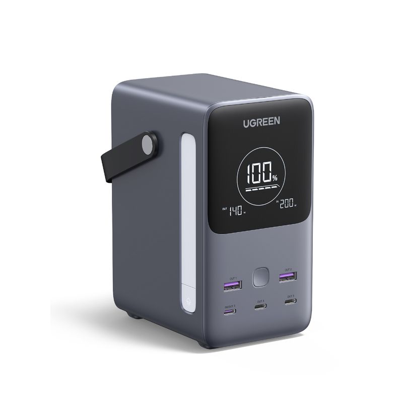 UGREEN-ULTRA-BATERIA-PORTATIL-48.000MAH-CON-SALIDA-300W-MAX-CARGA-RAPIDA-4USB-C---2USB-A--PB720