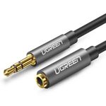 UGREEN-CABLE-EXTENSION-PLUG-JACK-3.5MM-M-H-3M-BLACK-AV118