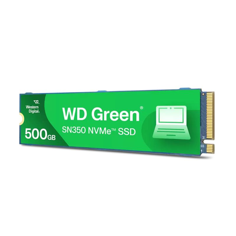WESTERN-DIGITAL-DISCO-DURO-500GB-M.2-NVME-SN350-GREEN