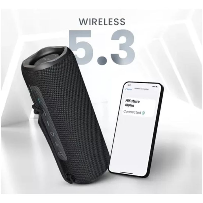 HIFUTURE-PARLANTE-BLUETOOTH-ALPHA-BLACK