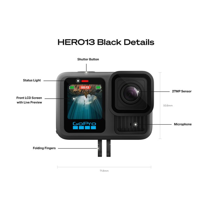 GO PRO HERO13 BLACK CHDHX-131-RW