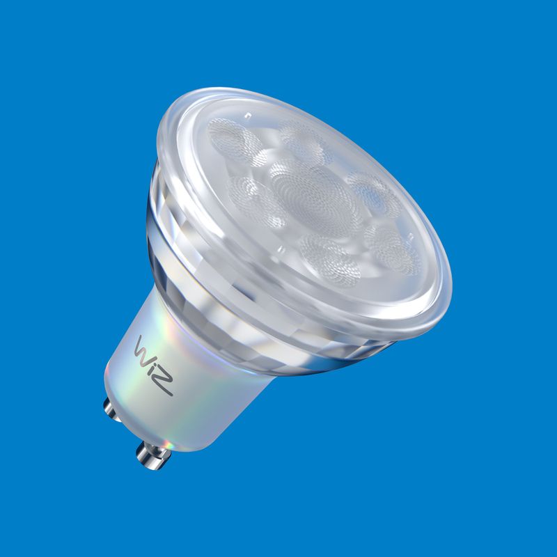 WIZ-AMPOLLETA-SMART-GU10-WIFI-WIZ-COLOR-AMBIENCE-BLE-COLOR-4.7W-220V-6-1PF