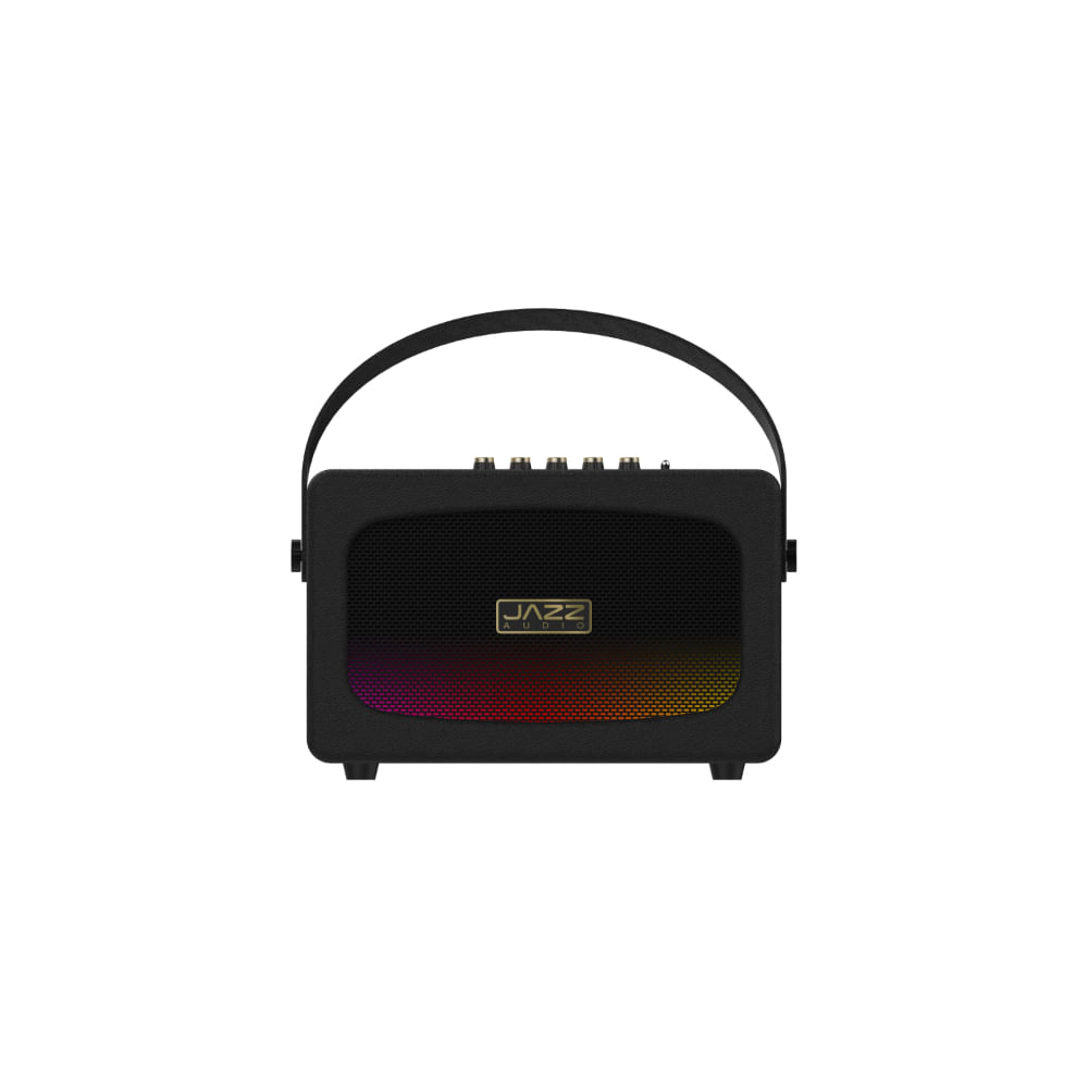JAZZ AUDIO PARLANTE PORTABLE THE FRONT MAN BLACK