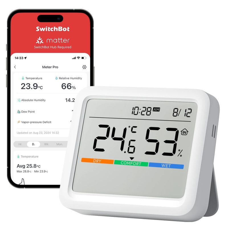 SWITCHBOT-MONITOR-AMBIENTAL-INTELIGENTE-5-EN-1--METER-PRO-