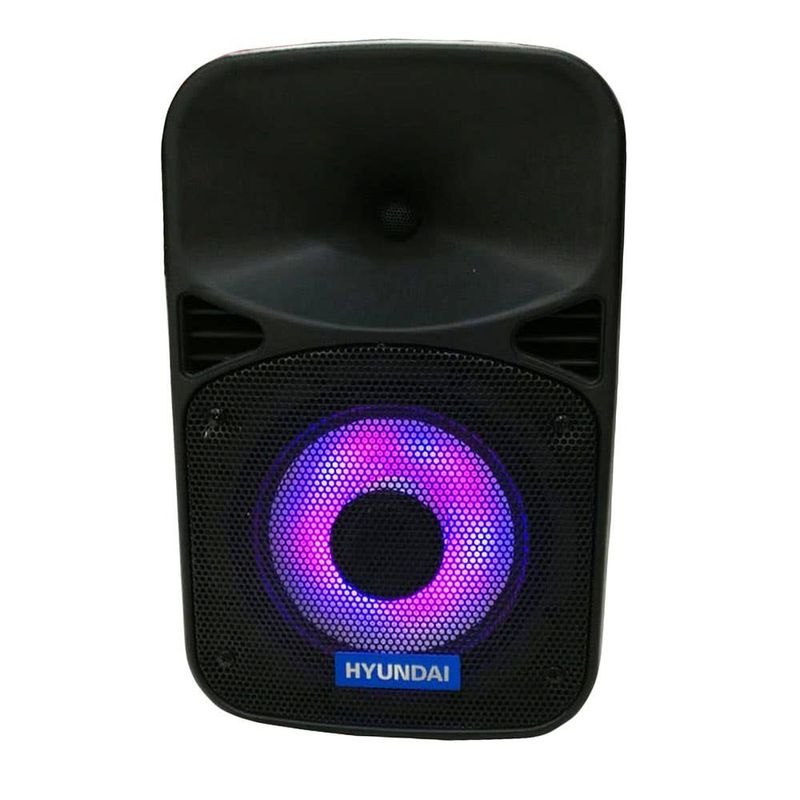 HYUNDAI-PARLANTE--HY-A8BW-ACTIVO-8--BATERIA-BT-MIC-LED-BLACK